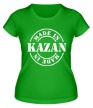 Женская футболка «Made in Kazan» - Фото 1