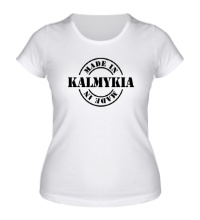 Женская футболка Made in Kalmykia