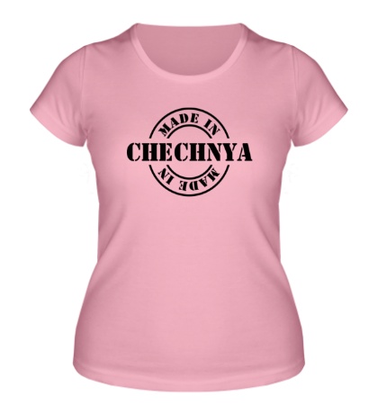 Женская футболка «Made in Chechnya»