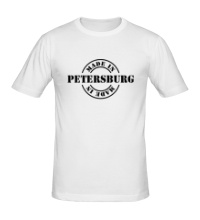 Мужская футболка Made in Petersburg