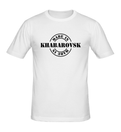 Купить мужскую футболку Made in Khabarovsk