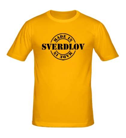 Мужская футболка Made in Sverdlov