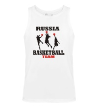 Мужская майка Russia: Basketball Team