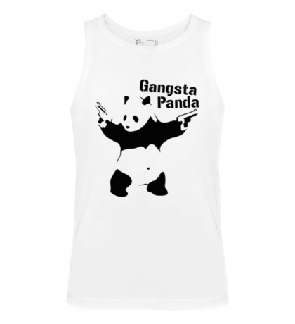 Мужская майка Gangsta Panda