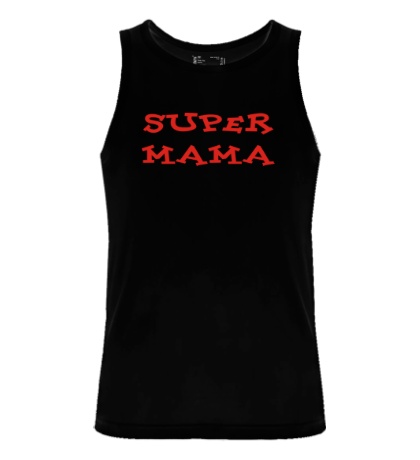 Мужская майка «Super Мама»