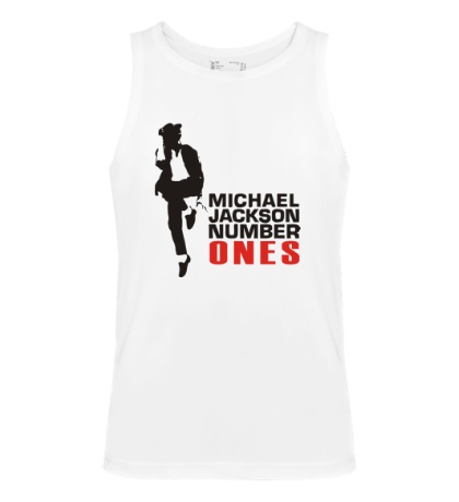 Мужская майка «Michael Jackson: Number Ones»