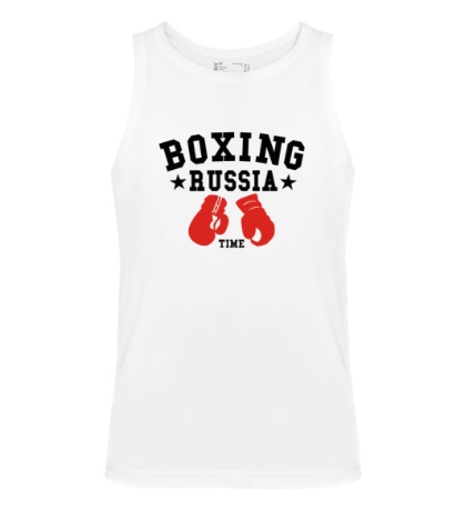 Мужская майка «Boxing Russia Time»