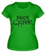 Женская футболка «Alice Cooper» - Фото 1