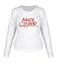 Женский лонгслив Alice Cooper