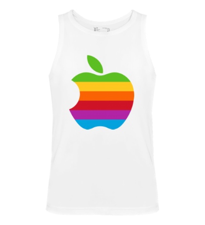 Мужская майка «Apple Logo 1980s»