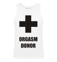 Мужская майка Orgasm Donor