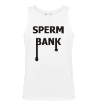 Мужская майка Sperm Bank