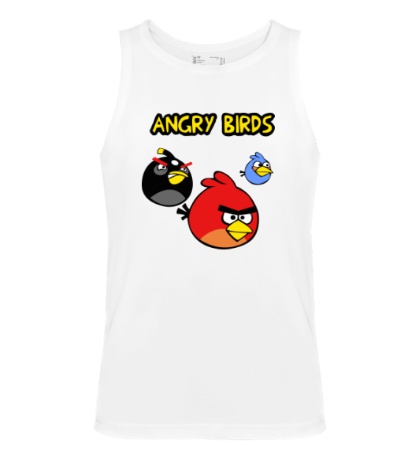Мужская майка Angry Birds Wars