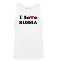 Мужская майка Love Russia