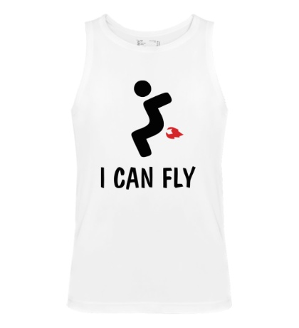 Мужская майка «I can fly»
