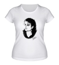 Женская футболка Michael Jackson