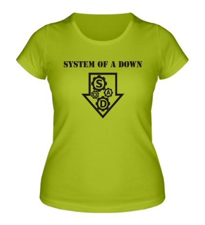 Женская футболка «System of a down»