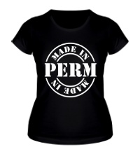 Женская футболка Made in Perm