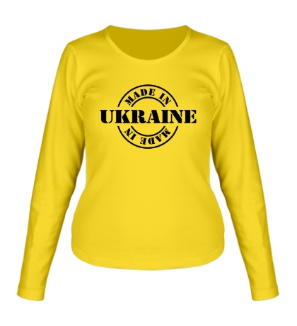 Женский лонгслив Made in Ukraine