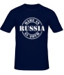Мужская футболка «Made in Russia: Stamp» - Фото 1