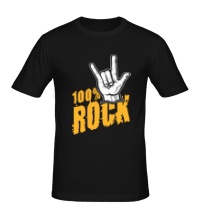 Мужская футболка 100% Rock