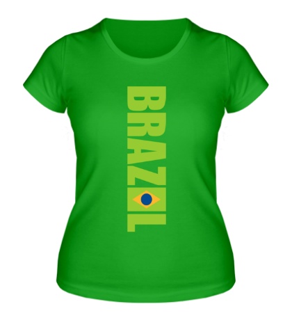 Женская футболка Brazil