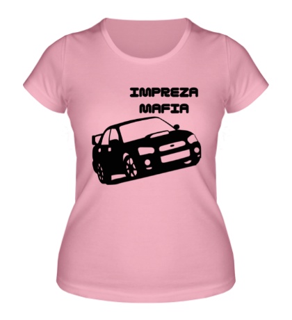 Женская футболка Impreza mafia