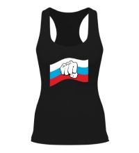 Женская борцовка Русский флаг