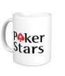 Керамическая кружка «Poker Stars» - Фото 1