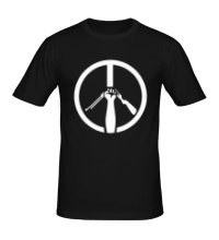 Мужская футболка Символ пацифизма