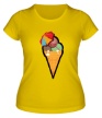 Женская футболка «Мороженое» - Фото 1