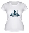 Женская футболка «New York» - Фото 1