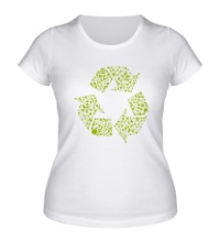 Женская футболка Экология