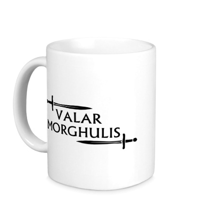 Керамическая кружка Valar Morghulis: Logo