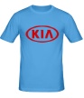 Мужская футболка «Kia» - Фото 1