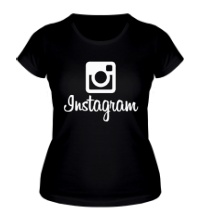 Женская футболка Instagram