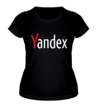 Женская футболка Yandex