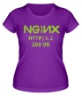 Женская футболка «Nginx 200 OK» - Фото 1