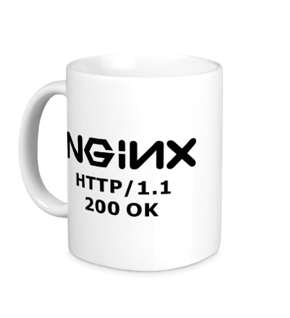 Керамическая кружка Nginx 200 OK