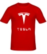 Мужская футболка «Tesla» - Фото 1