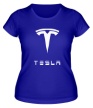 Женская футболка «Tesla» - Фото 1