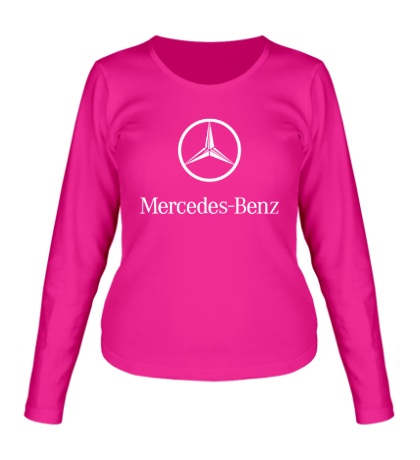 Женский лонгслив «Mercedes Benz»