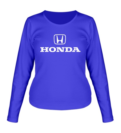 Женский лонгслив «Honda»