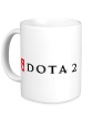 Керамическая кружка «Dota 2 Logo» - Фото 1