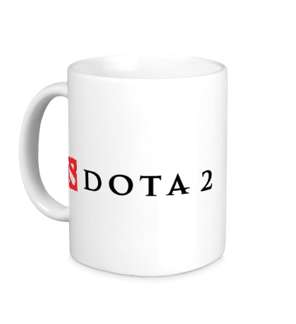 Керамическая кружка Dota 2 Logo