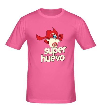 Мужская футболка Super Huevo