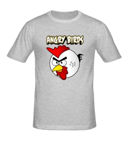 Мужская футболка Angry Birds: Chiken Bird