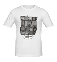 Мужская футболка CellphoneFamilly
