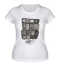 Женская футболка CellphoneFamilly