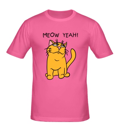 Мужская футболка «Meow yeah!»
